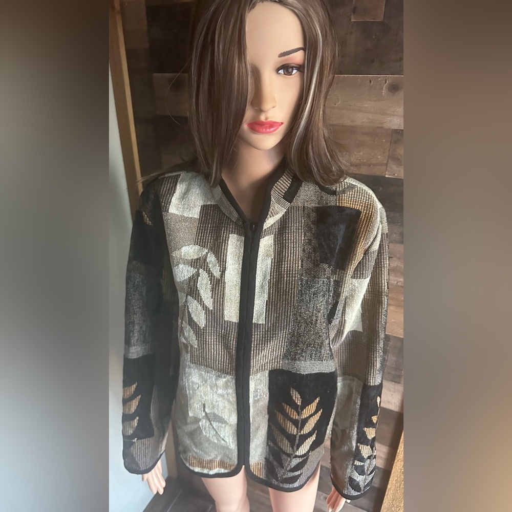 Coldwater Creek Black, Gray, and Browns, Jacket